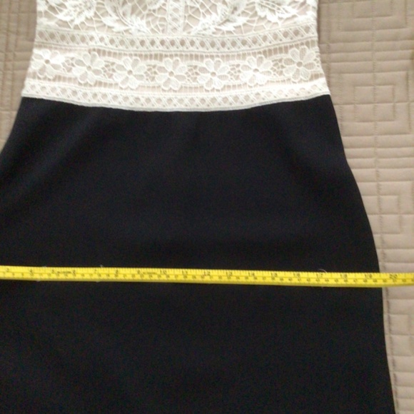 TADASHI Gown Gorgeous Ivory Tulle Lace Bodice - Picture 7 of 14